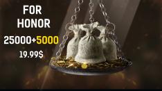 FOR HONOR 25000 STEEL Credits Pack