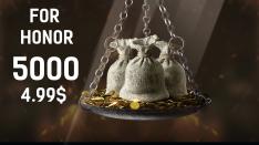 FOR HONOR 5000 STEEL Credits Pack