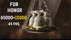FOR HONOR 65000 STEEL Credits Pack