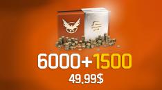 The Division 2 &ndash; 6000 Premium Credits Pack